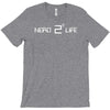 nerd 4 life   techie smart intelligent math calculus quantum formula t T-Shirt