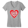 LOVE GAMES Women's V-Neck T-Shirt