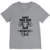 sorry this guy is already taken by a super sexy  august girl V-Neck Tee