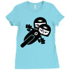 catoon2 Ladies Fitted T-Shirt