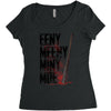 eeny meeny miny moe Women's Triblend Scoop T-shirt