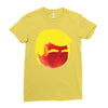 Peach Trump T-Shirt Ladies Fitted T-Shirt