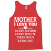 I Love You Mother Tank Top
