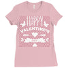 happy valentine's day Ladies Fitted T-Shirt