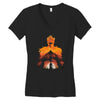 time to praise the sun Women's V-Neck T-Shirt