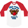 red nosed bear 3/4 Sleeve Shirt