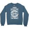Virgo Hated By Many Wanted By Plenty Crewneck Sweatshirt