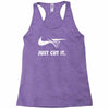 just cut it Racerback Tank