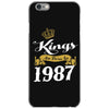 kings are born in 1987 iPhone 6/6s Case