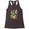 lion collector vectorized Racerback Tank
