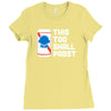 this too shall pabst Ladies Fitted T-Shirt