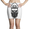skate skull Mini Skirts