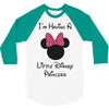 I'm Having a Little Disney Princess 3/4 Sleeve Shirt
