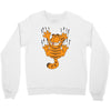 garfield scratching, ideal gift or birthday present funny Crewneck Sweatshirt