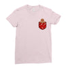 christmas cookie pocket Ladies Fitted T-Shirt