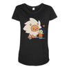 bffs (steven and lion) Maternity Scoop Neck T-shirt