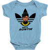 hey auntie killmonger Baby Onesie