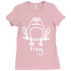 frog Ladies Fitted T-Shirt