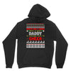 santa only comes once a year daddy is always here to cheer Unisex Hoodie