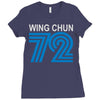 wing chun 72 retro Ladies Fitted T-Shirt