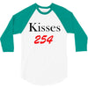 kisses 3/4 Sleeve Shirt