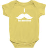 mustache (3) Baby Onesie