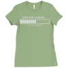 sarcasm loading Ladies Fitted T-Shirt