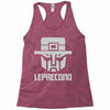 leprecons irish st patricks day Racerback Tank