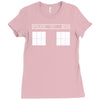 police public call box Ladies Fitted T-Shirt