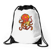 underwater buddies Drawstring Bags