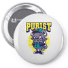 angry bull Pin-back button
