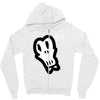 bad skull Zipper Hoodie