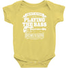 not always playing the bass Baby Bodysuit