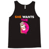 She Wants D - Dunkin Donuts Tank Top