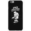 space skeletons in outer space iPhone 6/6s Case