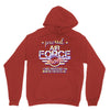 military, women's proud air force mom of her military son u Hoodie