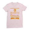 broomstick Ladies Fitted T-Shirt