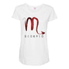 galaxy scorpio logo Maternity Scoop Neck T-shirt