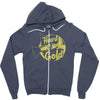heart of gold Zipper Hoodie