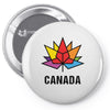 Canada Leaf LGBT Pin-back button