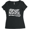 stranger by nature Women's Triblend Scoop T-shirt