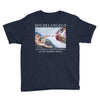 Michelangelo Creation of Adam Youth Tee