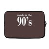 ladies made in the 90s Laptop sleeve