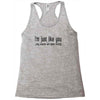 i'm just like you Racerback Tank
