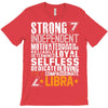 Strong Independent Motivated Libra T-Shirt