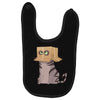 cat in the box! Baby Bibs