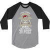 I'm A Veteran Granddad T Shirt 3/4 Sleeve Shirt