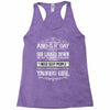 And 8th Day God Look Down So God Made A Taurus Girl Racerback Tank