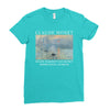 Claude Monet impression Sunrise Ladies Fitted T-Shirt