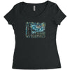 starry wars Women's Triblend Scoop T-shirt